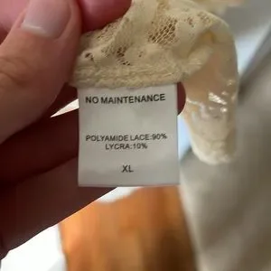 トップス No Maintenance Ley Lace Camp Shirt No Maintenance 